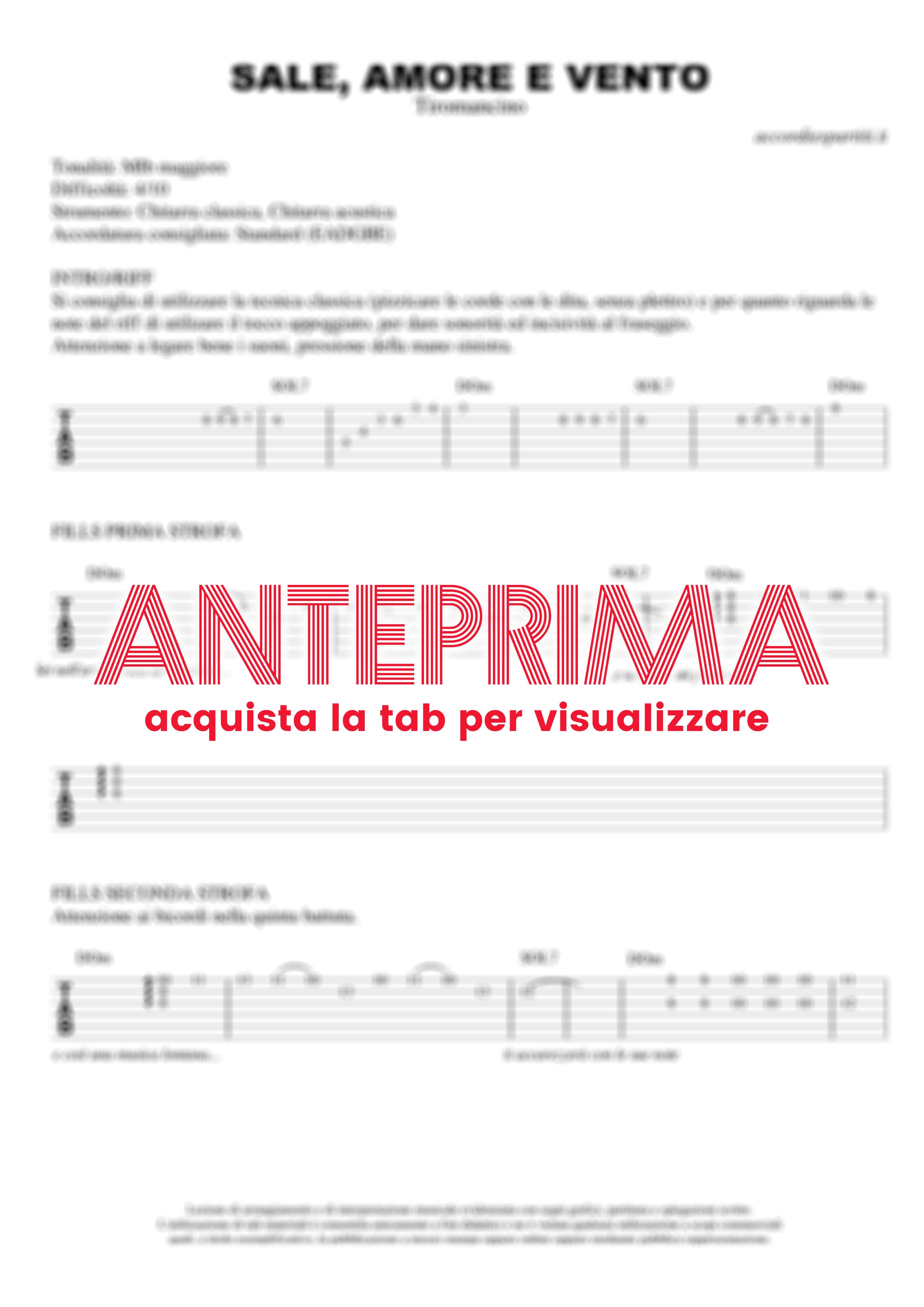 scaricare tab chitarra gratis